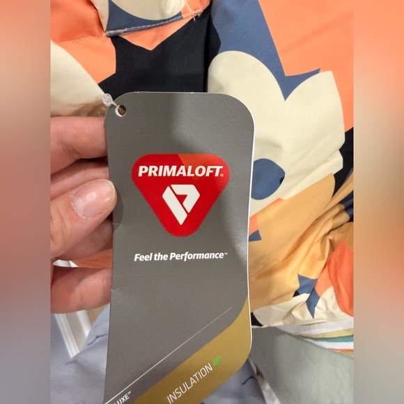 Roxy Floral Multicolor Patterned Ski Jacket NWT size small - Picture 6 of 7